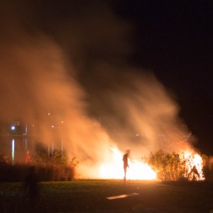 Not the best way to put a fire out.